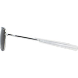 American Optical Small Original Pilot Sunglasses Bayonet | Silver/Glass Grey