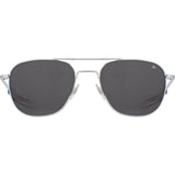 American Optical Original Pilot Sunglasses Bayonet | Silver/Nylon Grey