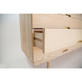 Kalon Simple Wood Dresser