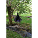 Cacoon Single Hanging Hammock | Black SBL008