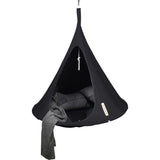 Cacoon Single Hanging Hammock | Black SBL008