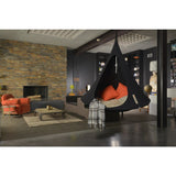 Cacoon Single Hanging Hammock | Black SBL008