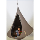 Cacoon Single Hanging Hammock | Deep Taupe ST007