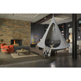 Cacoon Single Hanging Hammock | Light Grey SY006