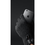 Mujjo Single Layered Touchscreen Gloves | Black Size L MUJJO-GLKN-011-L