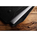 Mujjo 13" Macbook Pro Folio Sleeve | Black-MUJJO-SL-100-BK