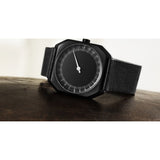 slow Jo 24ÊBlack Watch | Black Vintage Leather