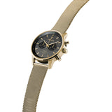 Triwa Smoky Nevil Gold Watch | Gold Mesh NEST117-ME21313
