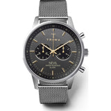Triwa Smoky Nevil Watch | Steel Mesh Strap NEST114-ME021212