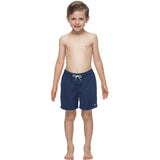 Tom & Teddy Boy's Solid Swim Trunk | Midnight Blue / 1-2