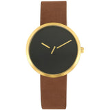 Projects Watches Denis Guidone Sometimes Brass and Sassy Watch | Brown