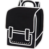 JumpFromPaper Spaceman Grafitti Backpack | Black