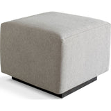 Gus* Modern Sparrow Ottoman | Parliament Stone ECOTSPAR-parsto