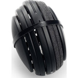 Brooks England x Carrera Foldable Helmet w/ Cover | Black/Grey Herringbone M