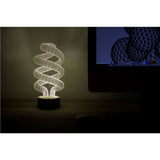 Studio Cheha Spiral LED Table Lamp | Iron/Birch Ch-Spiral