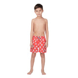 Tom & Teddy Boy's Starfish Swim Trunk | Rose/Blue