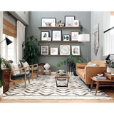 Revival Rugs Steppe Flatweave Wool Rug | Beige Cream