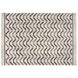Revival Rugs Steppe Flatweave Wool Rug | Beige Cream