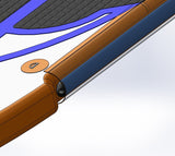 Advanced Elements Stiffy ISUP &Pump | White/Orange AE1061