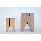 Kalon Stump Wood Stool | Ash