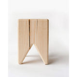 Kalon Stump Wood Stool | Ash