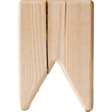 Kalon Stump Wood Stool | Ash