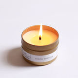 Brooklyn Candle Studio Gold Travel Tin Candle | Sunday Morning