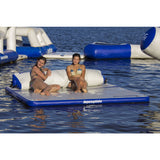 Aquaglide Softpack Raft Cushion | Blue/Gray 58-5315100