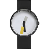 Projects Watches Suprematism Watch | Yellow/Black Silicone 7296 BS