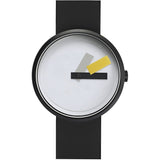 Projects Watches Suprematism Watch | Yellow/Black Silicone 7296 BS