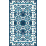 Beija Flor Barcelona Floor Mat | Dark Blue