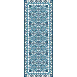 Beija Flor Barcelona Floor Mat | Dark Blue