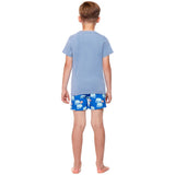 Tom & Teddy Boy's T-Shirt | Chambray Blue