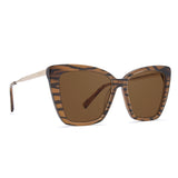 Diff Eyewear Becky IV Sunglasses | Tigers Eye + Brown Polarized