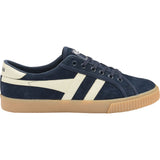 Gola Mens Tennis Mark Cox Suede Sneakers | Navy/Off White/Gum- CMA541-Size 13