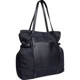 Sandqvist Thea Tote Bag | Nyon/Leather -Black SQA1070
