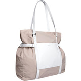 Sandqvist Thea Tote Bag | Nyon/Leather -Powder SQA1071