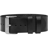 TID No. 2 Leather Watch Strap | Black 20500201