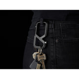 The James Brand Mehlville Carabiner | Stainless Steel -Black ES201900-10
