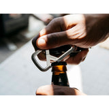 The James Brand Mehlville Carabiner | Stainless Steel -Black ES201900-10