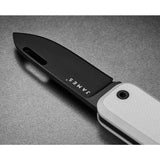 The James Brand Elko Folding Knife | Bone/Black Straight KN103116-00