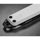 The James Brand Elko Folding Knife | Bone/Black Straight KN103116-00