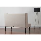 TOV Furniture Halifax Linen Banquette Bench | Beige TOV-63114-Beige