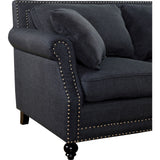 TOV Furniture Camden Linen Loveseat | Grey