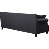 TOV Furniture Camden Linen Sofa | Grey- TOV-63802-3-Grey