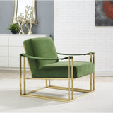 TOV Furniture Baxter Velvet Chair | Green TOV-A154