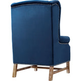 TOV Furniture Nora Velvet Chair | Navy- TOV-A2042