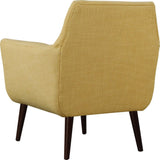 TOV Furniture Clyde Linen Chair | Mustard Yellow TOV-A38-Y