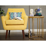 TOV Furniture Clyde Linen Chair | Mustard Yellow TOV-A38-Y