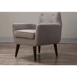 TOV Furniture Clyde Linen Chair | Beige TOV-A38-B